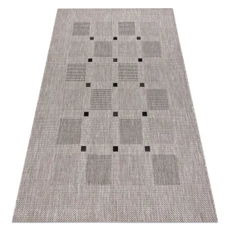 FLOORLUX 20079 silver and black sisal rug - 2nd choice, eco-friendly material