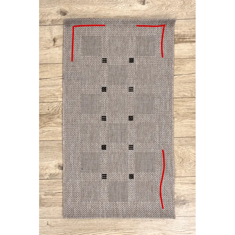 Outdoor rug, weather-resistant, perfect for garden use