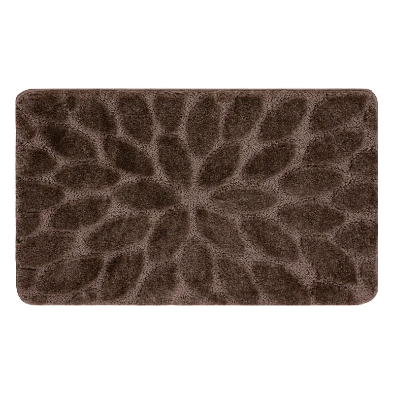 SUPREME STONES Bathroom Rug Brown