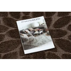SUPREME STONES Bathroom Rug Brown