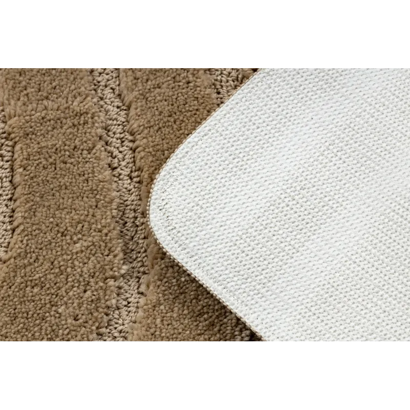 SUPREME WAVES Bathroom Rug Beige