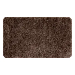 SYNERGY bathroom rug glamour, anti-slip, soft - lurex beige