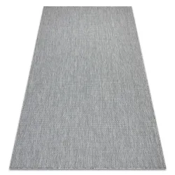SION Twine Sisal Rug A5165A Melange Flat Weave Gray
