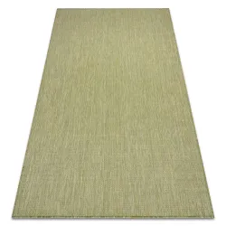 SION Twine Sisal Rug A5165A Melange Flat Weave Green