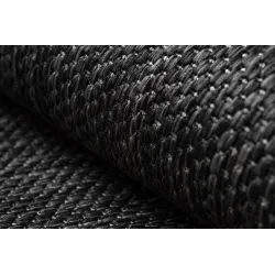 SION Rope Rug Black