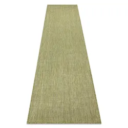 Rug, runner SISAL ROPE SION A5165A Melange flat weave green