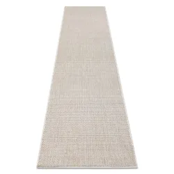 Rug, runner CORD SISAL SION A5165A Melange flat weave cream / ecru