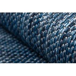 SION Round Rope Rug A5165A Navy
