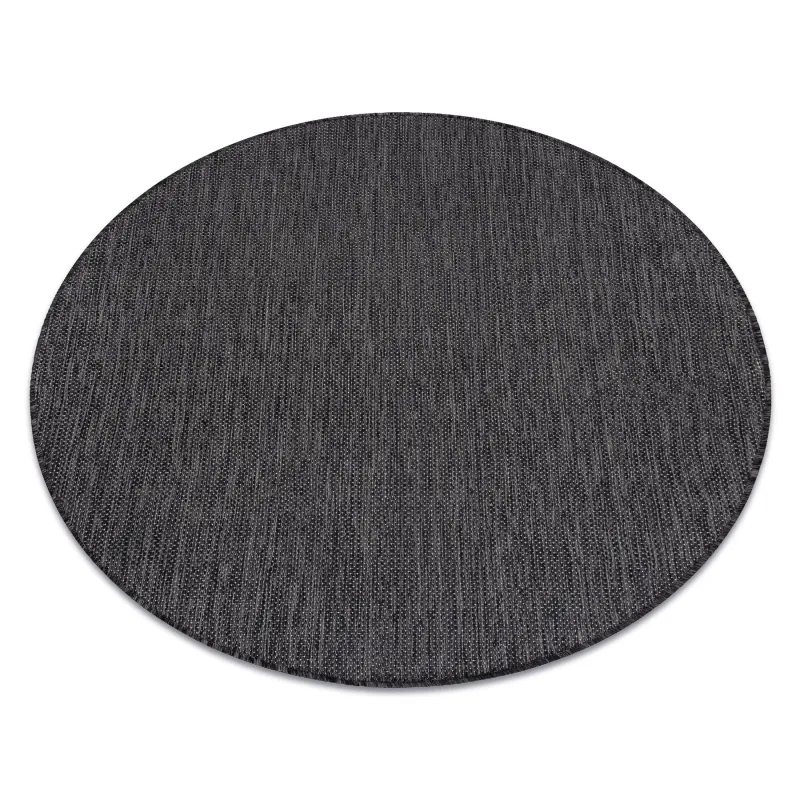 SION Round Rope Rug A5165A Black