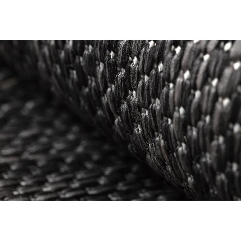SION Round Rope Rug A5165A Black
