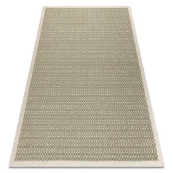 FLUX Wool Rug Geometric Green 160x230 cm