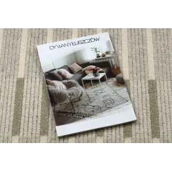 Stylish FLUX 461.124.SA400 rug in grey and green loft style