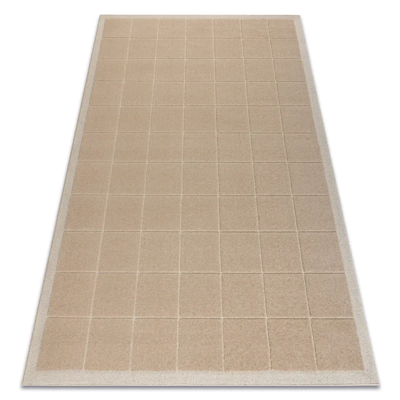 FLUX Wool Rug 461.118.SA131 in beige geometric design