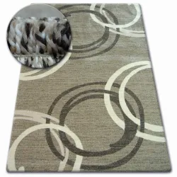 SHADOW 8645 Dark Beige Brown Rug