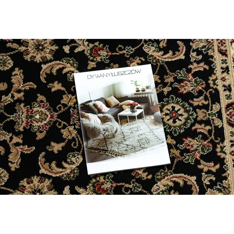 Black ROYAL ADR 1745 rug, elegant addition to interiors