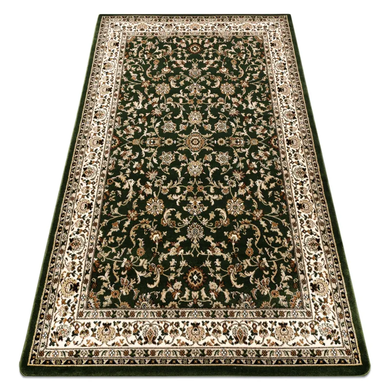 Classic ROYAL ADR rug in dark green color, perfect for any room