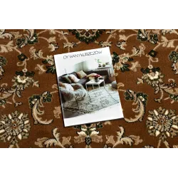 Brown Royal ADR rug in elegant style, perfect for the living room