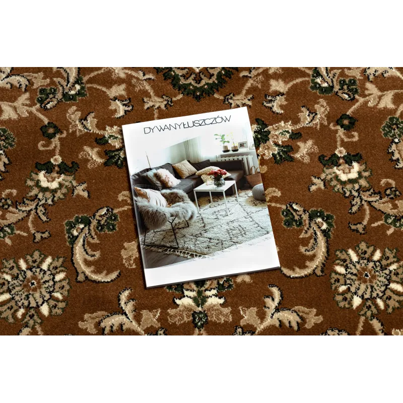 Brown Royal ADR rug in elegant style, perfect for the living room