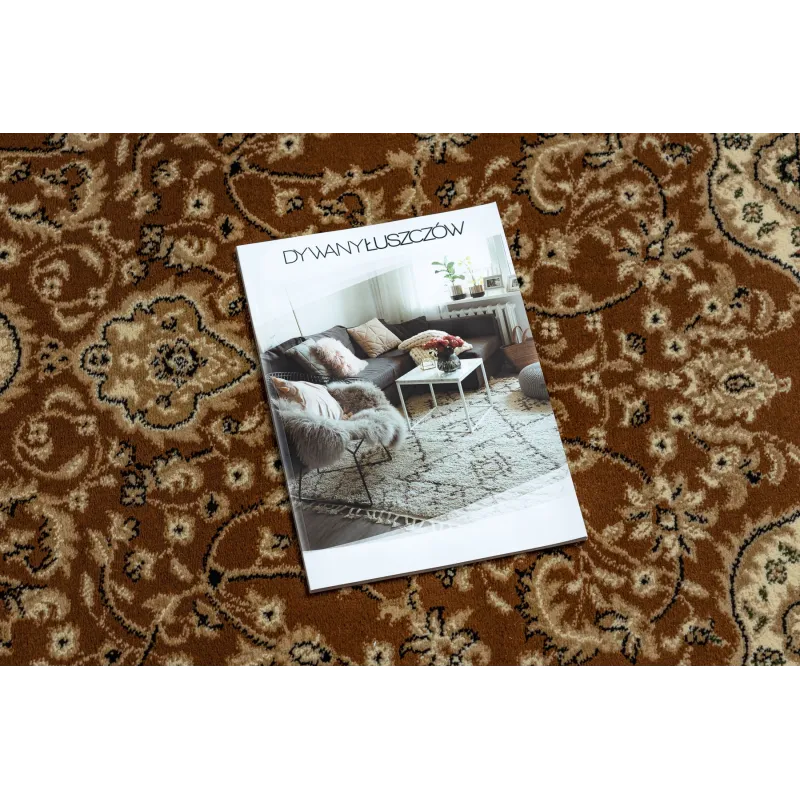 Brown Royal AGY rug, elegant classic style