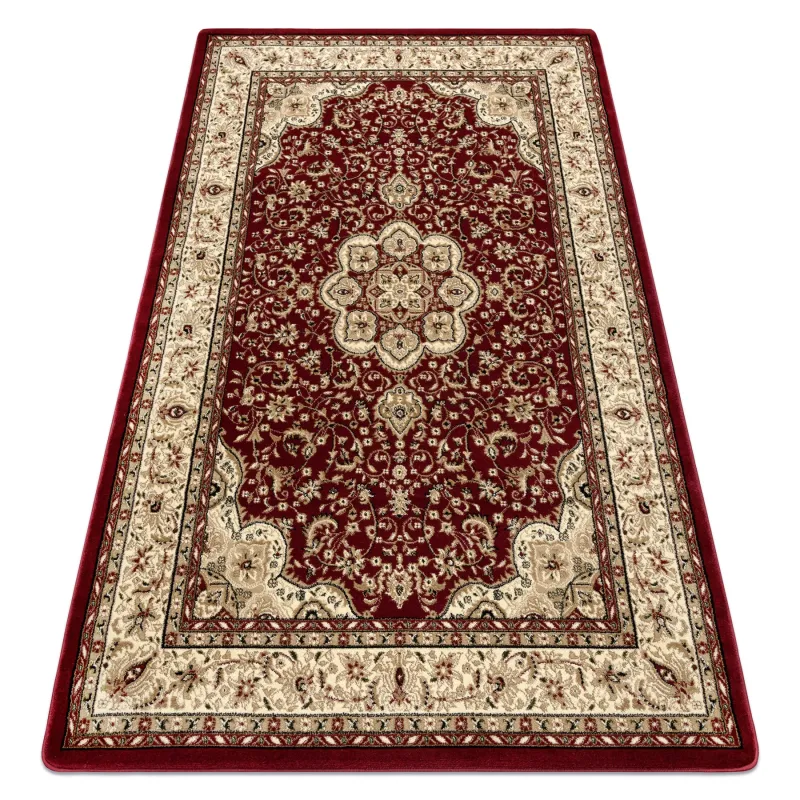 ROYAL AGY Burgundy Rug 0521, classic carpet for living room