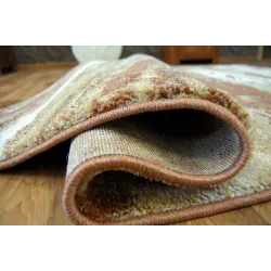 Durable SHADOW 9368 Gold Rust Rug, suitable for outdoor use and patios