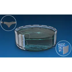 366 x 76 cm frame pool, perfect for relaxation in the garden