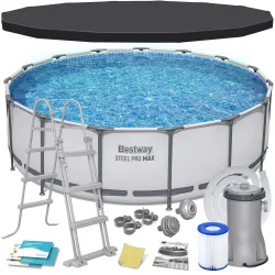 Bestway 56438 Garden Frame Pool 457 x 122 cm 11-in-1
