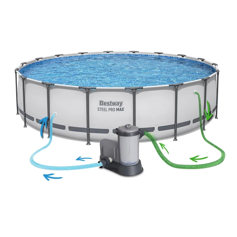 Garden frame pool 549 x 122 cm, perfect for relaxation in your backyard
