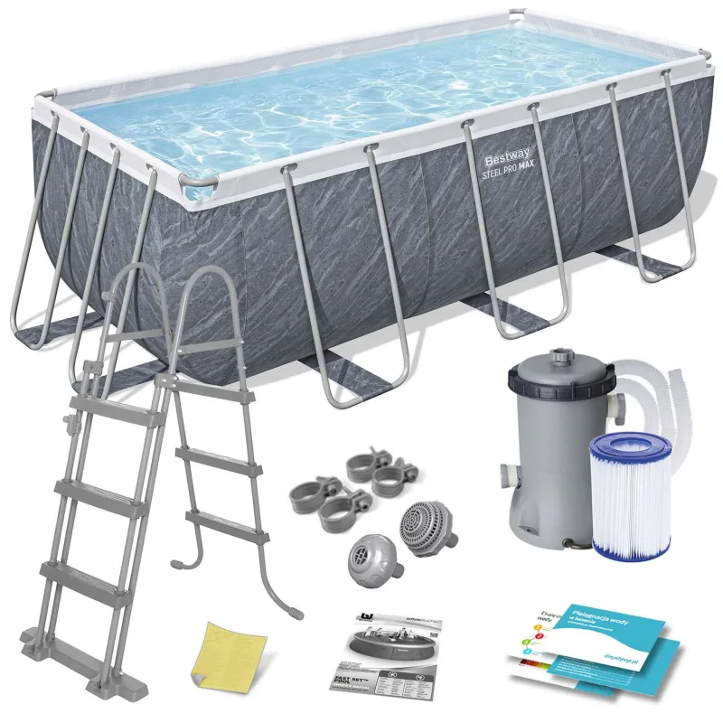 Garden frame pool 412 x 201 x 122 cm, perfect for outdoor fun, Bestway 56722