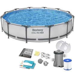 Bestway 56416 Garden Frame Pool 366 x 76 cm 9-in-1 Set