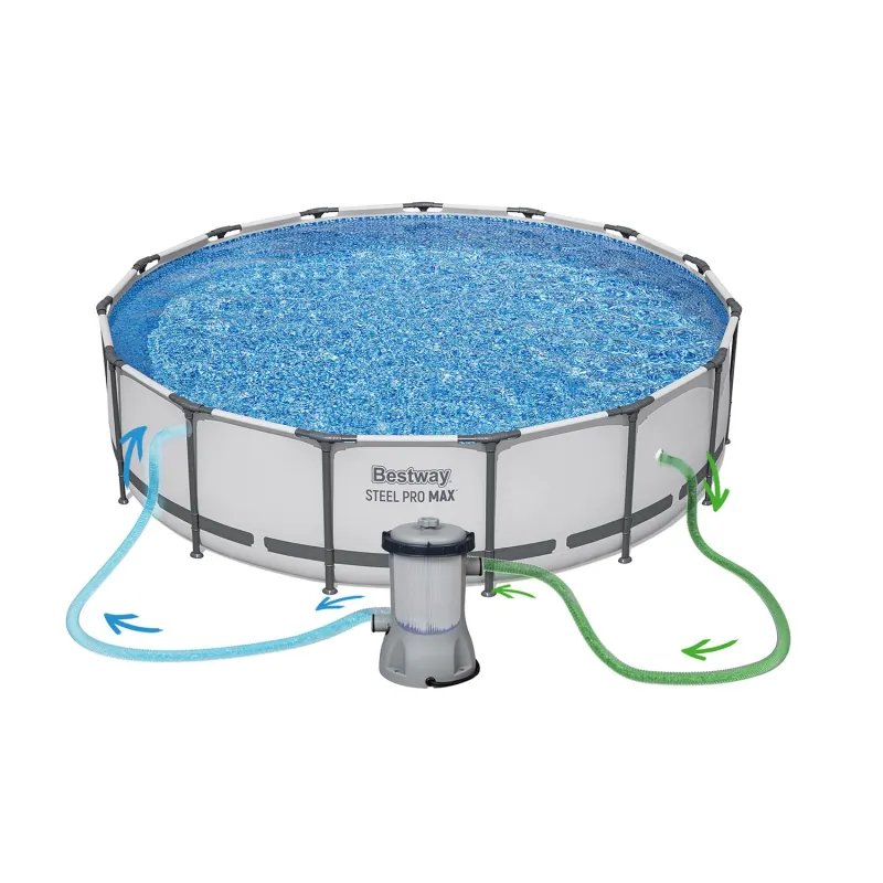 Garden frame pool 457 x 107 cm with water care accessories Bestway 56488