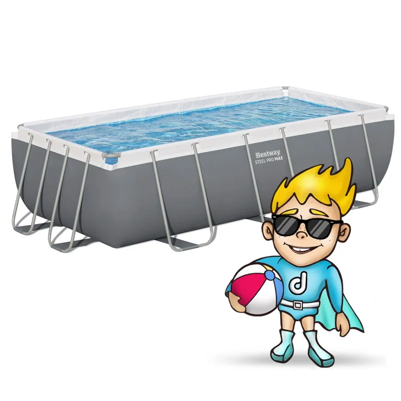 Easy to assemble frame pool 404 x 201 x 100 cm Bestway