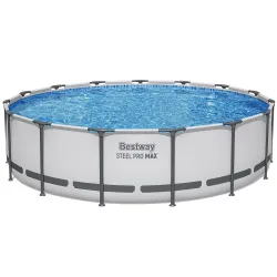 Durable 457 x 107 cm frame pool, perfect for summer relaxation in the garden