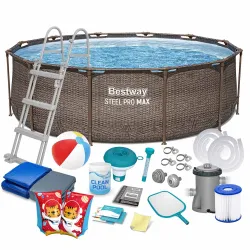 Bestway 56709 Garden Frame Pool 366 x 100 cm 18-in-1 Set