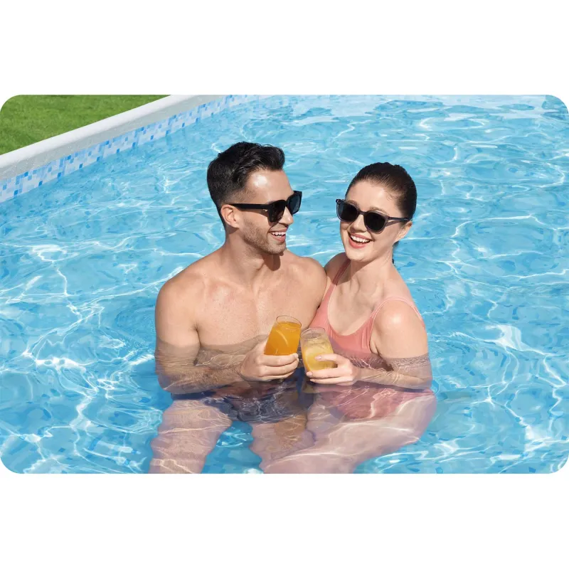 Ideal for garden Bestway 56448 Frame Pool 488 x 305 x 107 cm