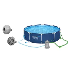 Frame pool 305 x 76 cm, perfect for kids' fun in the garden