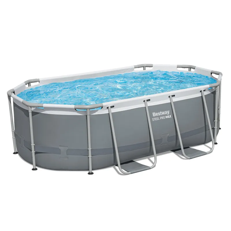 Easy to assemble garden frame pool 305 x 200 x 84 cm, perfect for seasonal use