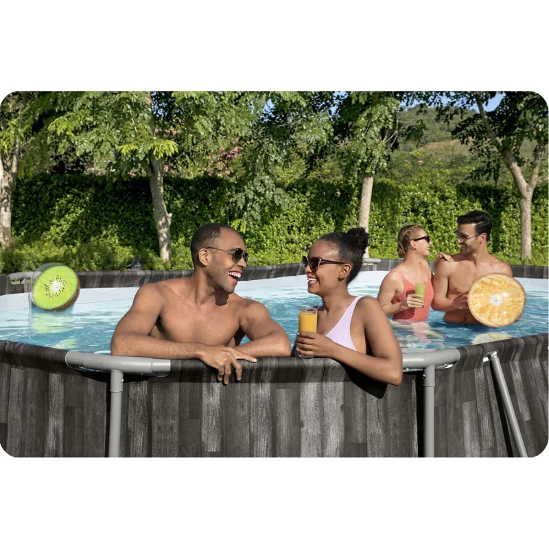 610 x 366 x 122 cm frame pool, ideal for relaxing in the garden