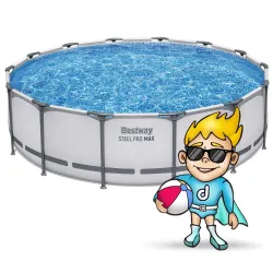 11in1 Frame Pool, perfect for family fun in the garden