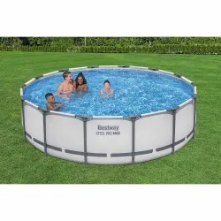 Garden Pool 427 x 107 cm, great for kids' fun in the backyard
