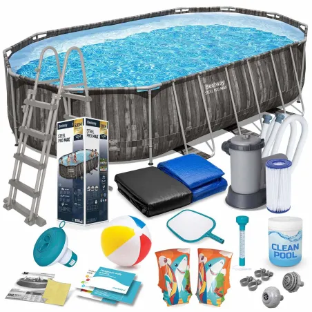 Garden frame pool 610 x 366 x 122 cm, perfect for outdoor fun, Bestway 5611R