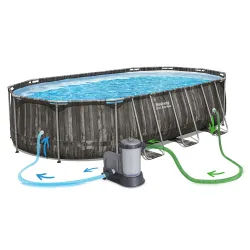 Perfect for garden play, frame pool 610 x 366 x 122 cm