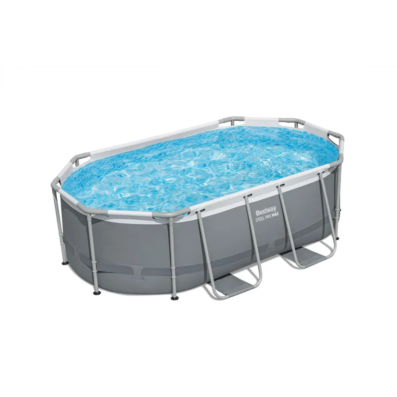 Perfect Bestway 5614A frame pool for summer relaxation in the garden