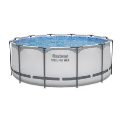 Family-friendly 366 x 122 cm frame pool for fun in the garden