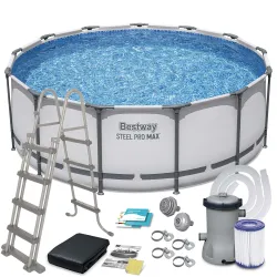 Bestway 5618W Frame Garden Pool 396 x 122 cm 11in1