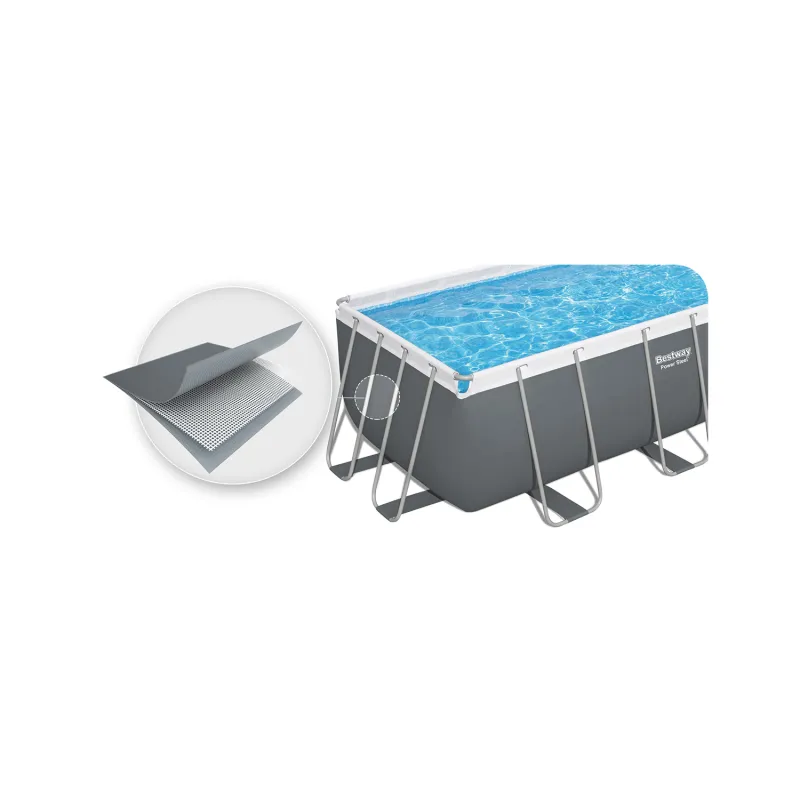 High-quality garden frame pool 412 x 201 x 122 cm, durable and reliable