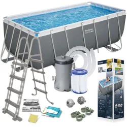 Bestway 56456N Garden Frame Pool 412 x 201 x 122 cm 11-in-1