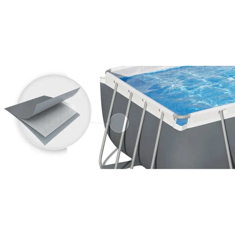 Easy to assemble garden frame pool 549 x 274 x 122 cm for family fun