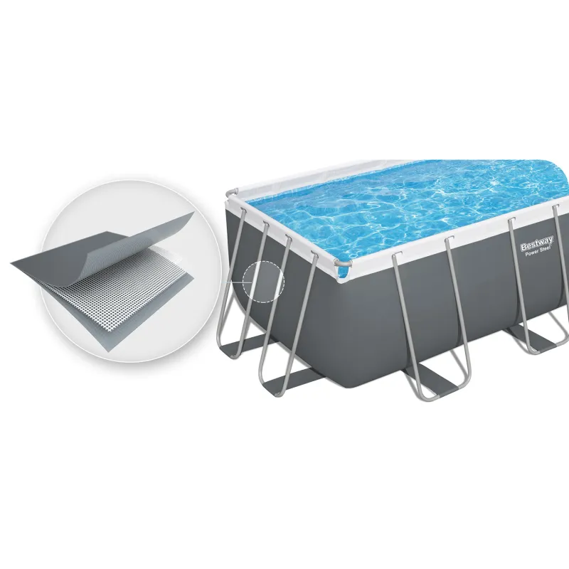 Easy to assemble 412x201x122cm 17in1 garden pool for family fun