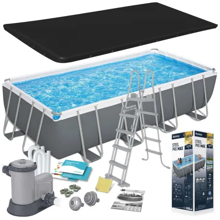 12-in-1 garden frame pool 549 x 274 x 122 cm for outdoor fun